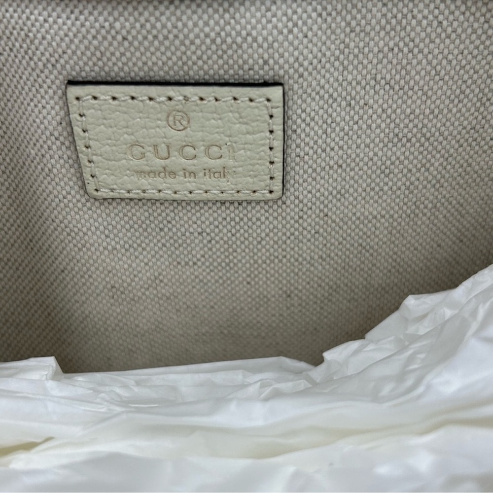 Women’s Gucci brown/white GG canvas web Ophidia belt bag 80 cm/32 adjust… - Picture 7 of 14